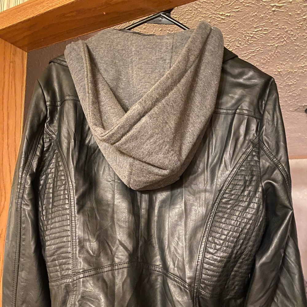 Fun leather jacket